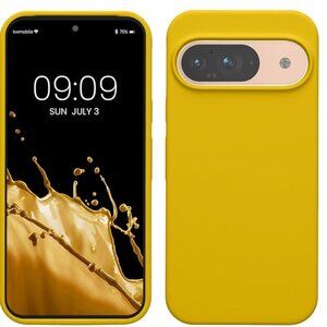 Yellow Silicone Phone Case for Smartphones - Unbranded